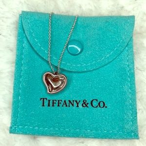 Authentic Tiffany & Co.  Full Heart Pendant